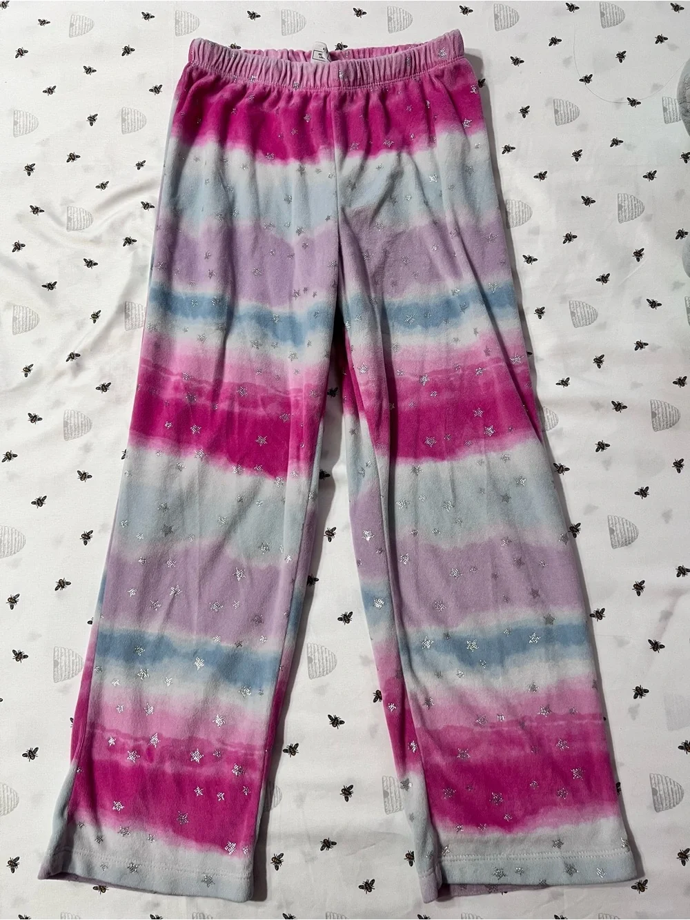 wonder nation Pink 'Stay Sleepy' Girls Long-Sleeve Pajama Set